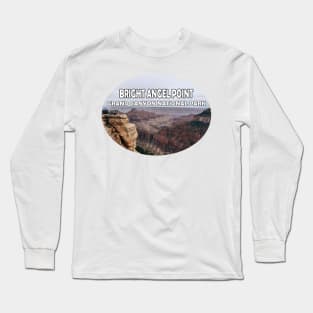 Bright Angel Point Grand Canyon National Park Long Sleeve T-Shirt